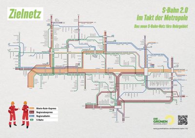 So könnte das S-Bahn-Netz der Zukunft aussehen